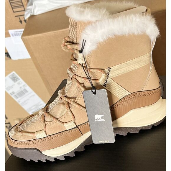 Sorel Womens Ona RMX Glacy Boots Size 8.5 Chukka Waterproof Insulated Tan NEW - Picture 8 of 12